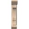 Ekena Millwork Balboa Slat Smooth Bracket w/ Offset Brace, Douglas Fir, 5 1/2"W x 16"D x 28"H BKT0604X16X28BOA06SDF - alternate 3